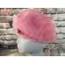 's Kangol Design England Pink Furgora Soft Fur Hat with Ribbon Size Small  eb-30035021